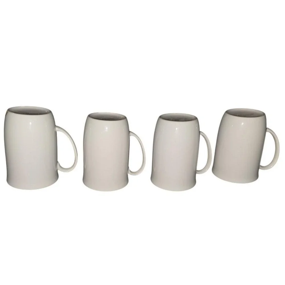 Set of 4 Fitz and Floyd Japanese Geisha Mugs Beautiful Porcelain Coffee Tea Cups